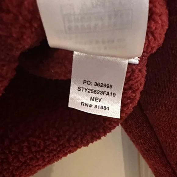 Patagonia Men's XXXL Vibrant Red Zip-Up Sweater - Picture 8 of 12